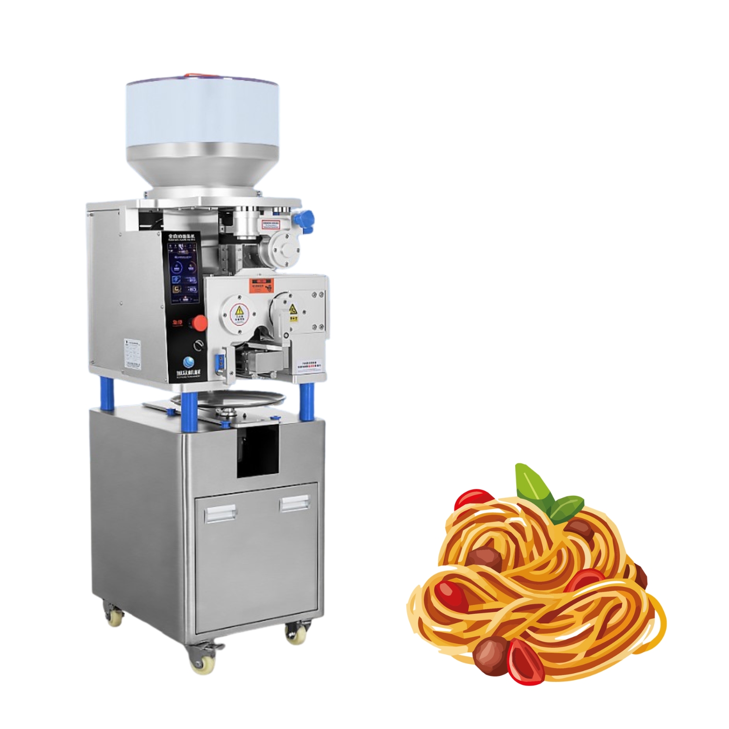 Giới thiệu về máy làm mỳ công nghiệp loại tự động XZM800