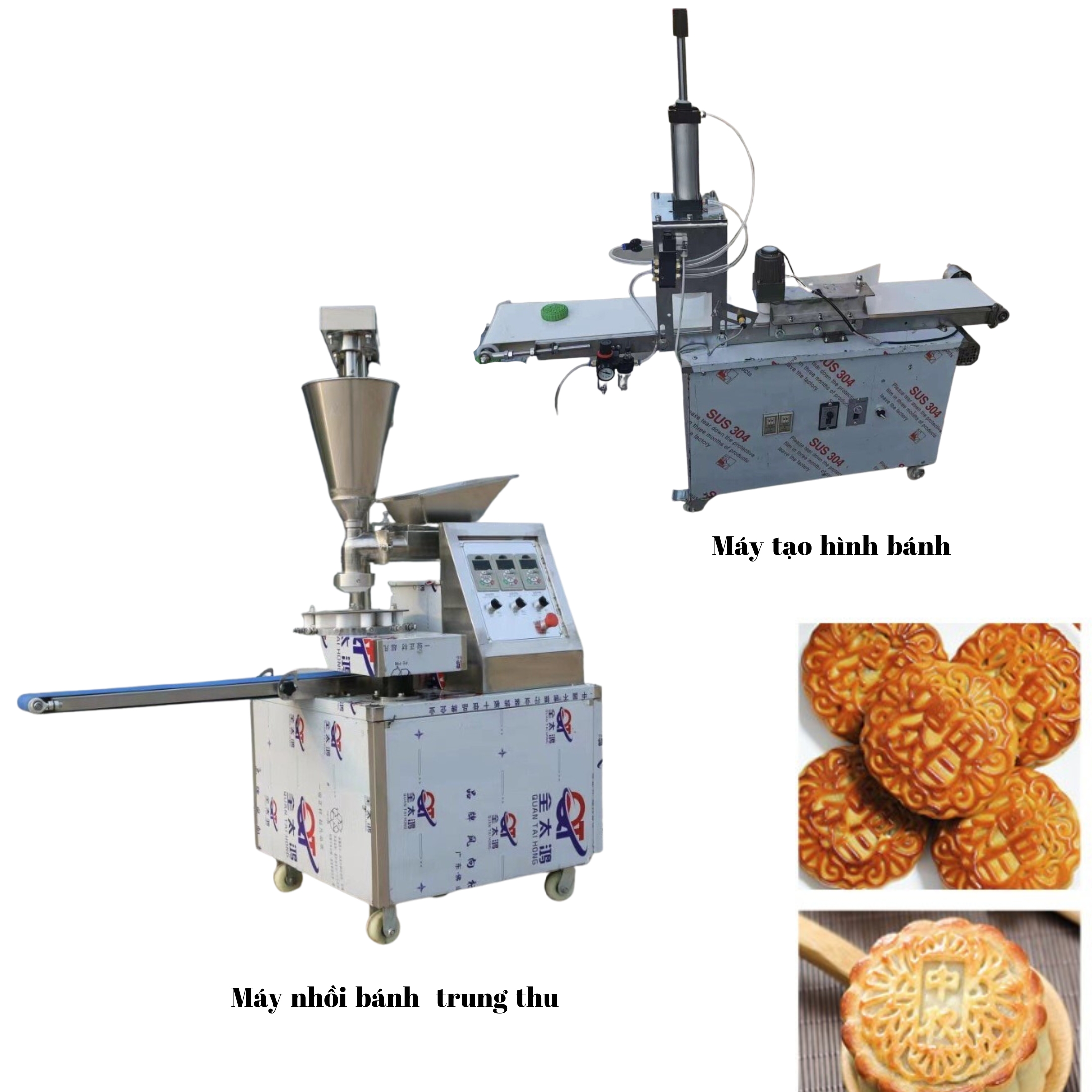 Máy Làm Bánh Trung Thu và Máy Dập Khuôn Bánh: Công Nghệ Hiện Đại Cho Sản Xuất Bánh Trung Thu Chất Lượng Cao