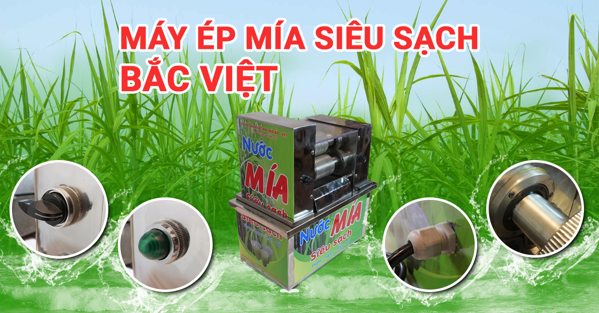 Xu hướng sử dụng máy ép mía hiện đại trong kinh doanh đồ uống