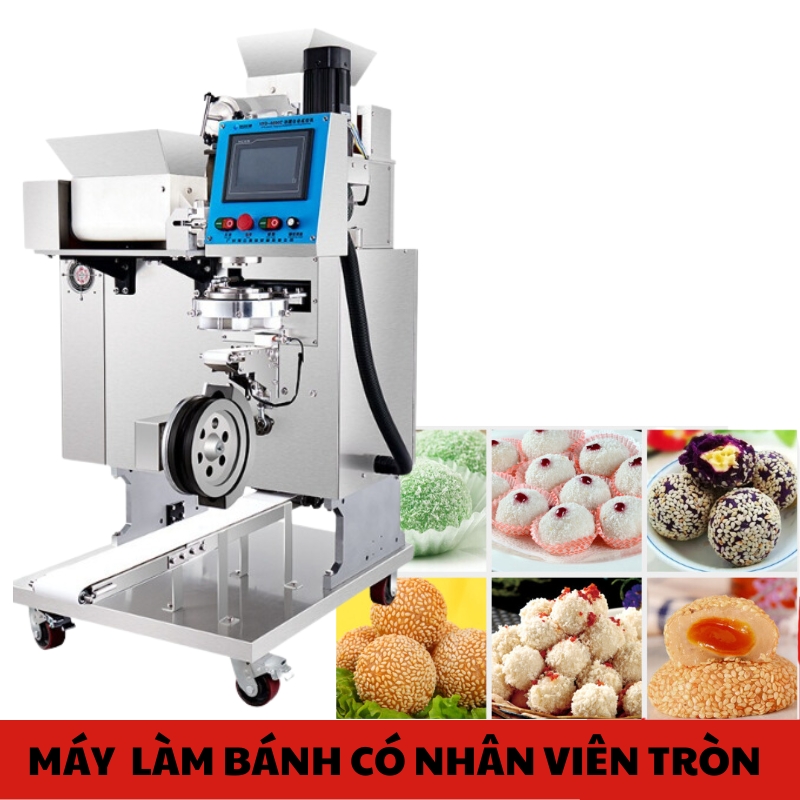 Máy tạo hình viên tròn bánh rán ,bánh mochi,bánh trôi.. có nhân model VFD4000