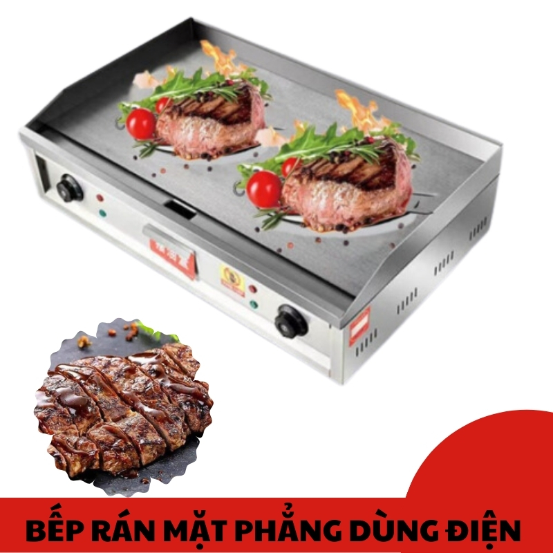 Bếp rán mặt phẳng dùng điện loại 1m