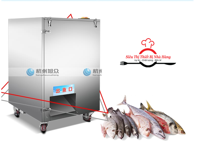 Máy mổ ruột cá vô cùng cần thiết trong ngành chế biến cá