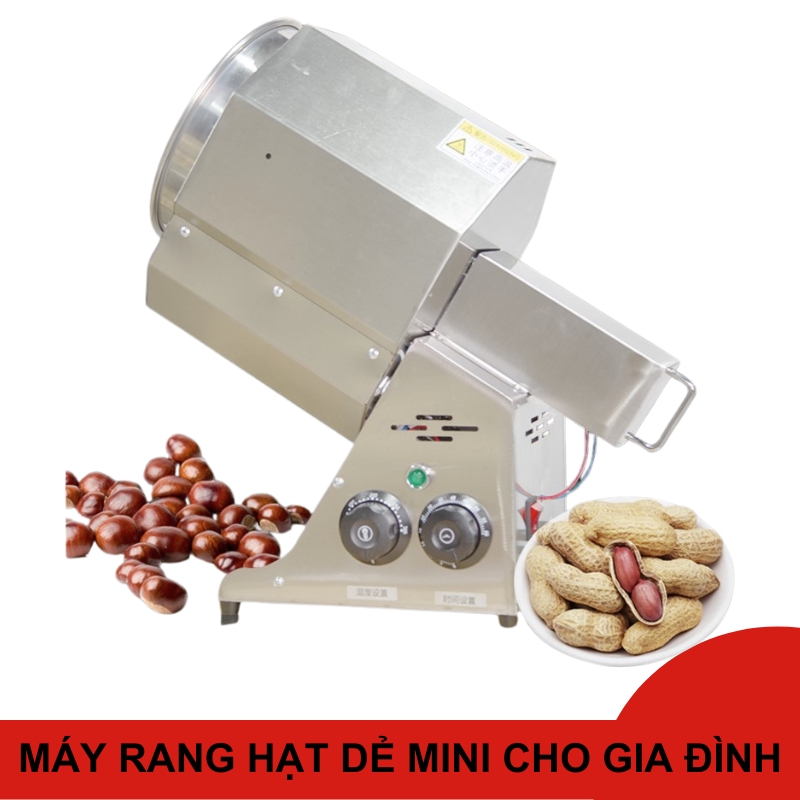 Máy rang hạt dẻ mini dùng cho gia đình rang 1.5kg