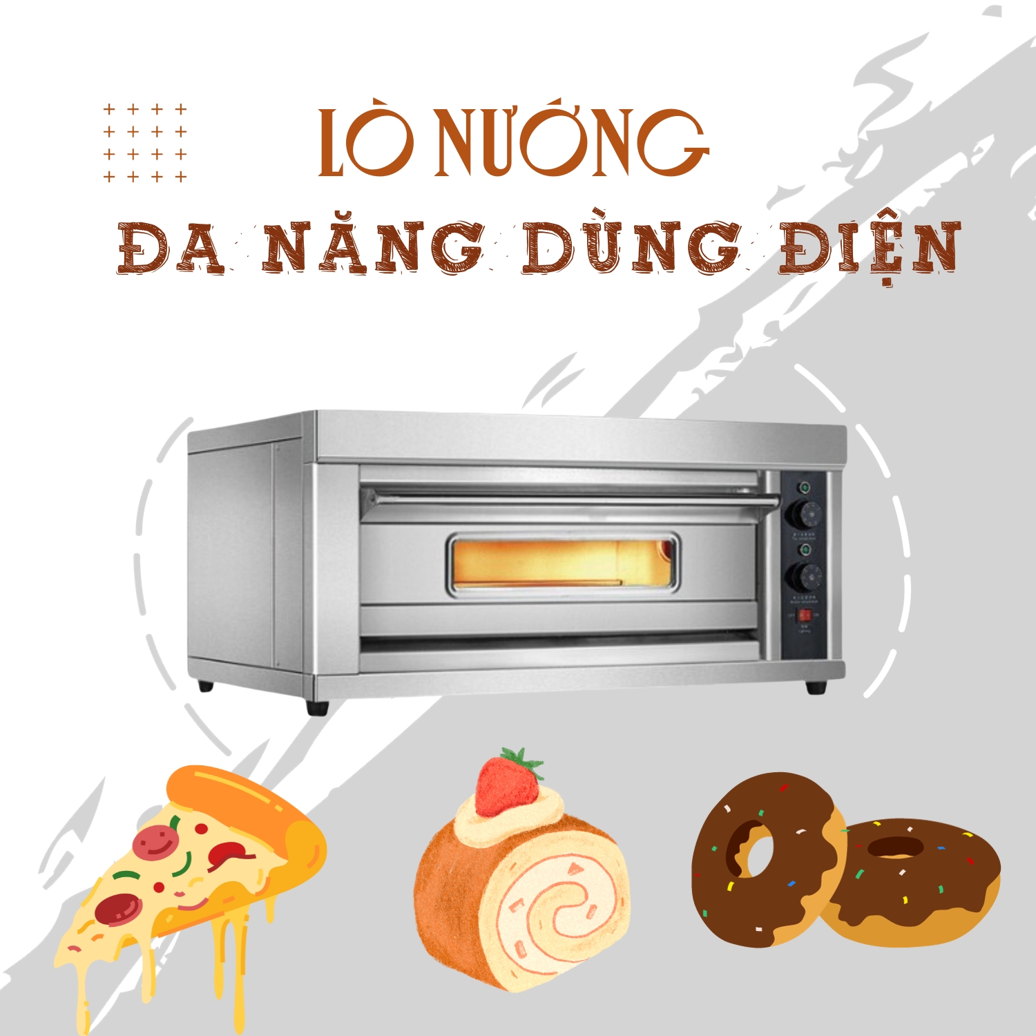 Lò Nướng Bánh 1 Tầng 2 Khay – Giải Pháp Hoàn Hảo Cho Bánh Nướng Đều, Ngon, Tiết Kiệm Diện Tích