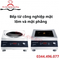 Bếp từ công nghiệp cho nhà hàng kinh doanh