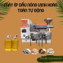 Máy ép dầu trục vít hoàn toàn tự động