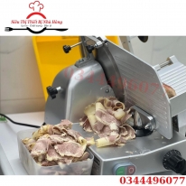 Máy thái gầu thái nạm phục vụ quán phở quán lẩu