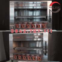 Lò Nướng Salamander 6 Họng – Thiết Bị Nướng Chuyên Nghiệp Cho Nhà Hàng & Bếp Ăn