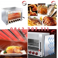 LÒ NƯỚNG SALAMANDER 6 HỌNG – THIẾT BỊ NƯỚNG KHÔNG KHÓI CHO NHÀ HÀNG