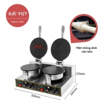 Máy làm ốc quế đôi: Thiết bị tiện lợi cho quán kem và cửa hàng đồ ăn vặt