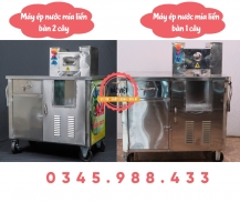 Những mẫu máy ép nước mía siêu sạch mới nhất năm 2024
