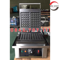 Máy làm bánh waffle đơn vuông – Giải pháp kinh doanh bánh nhanh, lợi nhuận cao