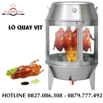 LÒ QUAY VỊT – GIẢI PHÁP QUAY VỊT GIÒN DA, CHÍN ĐỀU, TIẾT KIỆM THAN & CÔNG SỨC