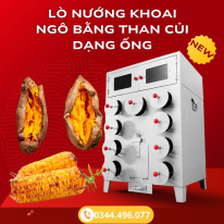 LÒ NƯỚNG KHOAI – THIẾT BỊ NƯỚNG THƠM NGON, HÚT KHÁCH CỰC MẠNH