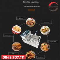 BẾP CHIÊN NHÚNG ĐIỆN ĐƠN 6L – GIẢI PHÁP CHIÊN RÁN NHANH, TIẾT KIỆM CHO QUÁN ĂN