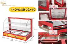 Cẩm nang chọn mua và sử dụng tủ trưng bày 3 khay hiệu quả cho kinh doanh