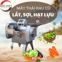 Giải Pháp Thông Minh Cho Nhà Bếp: Máy Thái Rau Củ 3 Chức Năng