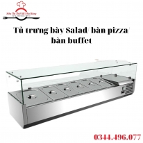 Tủ lạnh bàn cho pizza/bàn salad/quầy buffet và những điều bạn nên biết