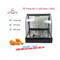 Tủ trưng bày giữ nóng hai khay, Giải Pháp Hiệu Quả Giúp Bảo Quản Thực Phẩm Trong Mùa Hè Nắng Nóng