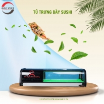 Tủ trưng bày sushi Vai trò quan trọng trong việc thu hút khách hàng