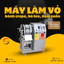 Kỷ Nguyên Mới Của Bánh Crepe Ngàn Lớp - Máy Làm Bánh Tự Động, Đẹp Từng Chi Tiết