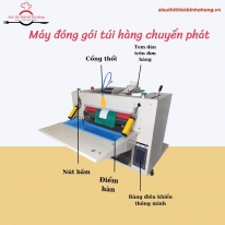 Máy đóng gói túi chuyển phát nhanh – Giải pháp đóng gói nhanh, gọn, chuyên nghiệp