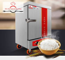 TỦ HẤP CƠM 6 KHAY – HẤP NHANH, CHÍN ĐỀU, KHÔNG KHÊ – TỐI ƯU CHO BẾP ĂN & NHÀ HÀNG