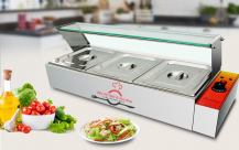 Tủ Giữ Nóng Thức Ăn 3 Khay: Giải Pháp Nhỏ Gọn Cho Quán Ăn Và Gia Đình