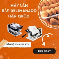 Cùng tìm hiểu về máy làm bánh bắp ngô Hàn Quốc Delimanjoo