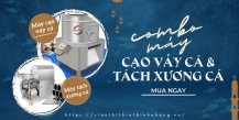 Combo Máy Đánh Vảy Cá Và Máy Tách Xương Cá - Sự Kết Hợp Hoàn Hảo Cho Ngành Công Nghiệp Thủy Sản