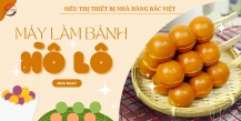 Sáng tạo bánh hồ lô ngon mắt với máy làm bánh hồ lô độc đáo