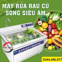 Máy rửa rau củ sóng siêu âm