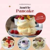 Máy làm bánh Soufflé Pancake – Giải pháp tạo bánh bông xốp, chuẩn vị Hàn/Nhật