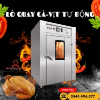 Bí quyết sử dụng lò nướng gà vịt tự động hiệu quả, bền bỉ và cho món nướng thơm ngon chuẩn nhà hàng
