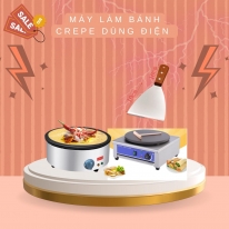 MÁY LÀM BÁNH CREPE THÁI – NÓNG NHANH, TRÁNG MỎNG, CHÍN ĐỀU CHUẨN VỊ THÁI