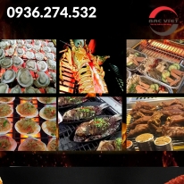 Bếp nướng 6 họng – Giải pháp nướng nhanh, mạnh lửa cho quán ăn đông khách