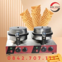 MÁY LÀM ỐC QUẾ ĐÔI