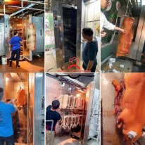 LÒ NƯỚNG LỢN CẢ CON