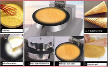 MÁY LÀM ỐC QUẾ PHẲNG – THIẾT BỊ KHÔNG THỂ THIẾU CHO QUÁN KEM & ĐỒ ĂN VẶT