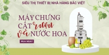 Máy chưng cất rượu và nước hoa gia đình - bạn đã có chưa?