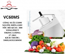Tại sao bạn nên đầu tư  Máy thái rau củ đa năng VC60???