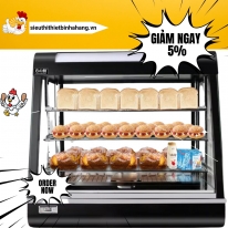 Tủ trưng bày giữ nóng kính vuông 601: Thiết kế, chức năng và lợi ích