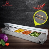 Giữ Nóng Thực Phẩm Hoàn Hảo Với Bếp Hâm Cách Thủy 5 Khay - Giải Pháp Tiện Lợi Cho Nhà Hàng Và Tiệc Buffet