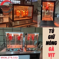 Tủ trưng bày gà vịt: Giải pháp bảo quản và thu hút khách hàng cho quán ăn