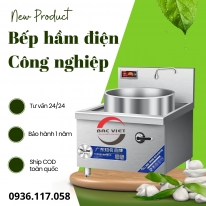 Bếp hầm điện công nghiệp – Tiết kiệm điện, bền bỉ, an toàn cho mọi gian bếp