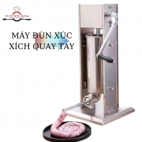 Nên sử dụng máy đùn xúc xích quay tay cho gia đình cơ sở kinh doanh nhỏ