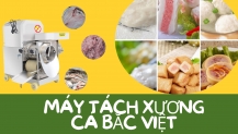 Hướng dẫn sử dụng máy tách xương cá lọc thịt cá làm chả cá