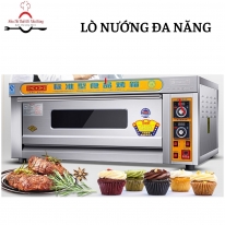 Lò nướng bánh 1 tầng 2 khay- thiết bị không thể thiếu cho quán làm bánh