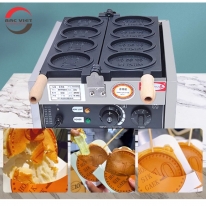 Máy làm bánh đồng xu hình 10won Hàn Quốc: Cơ hội kinh doanh bánh đồng xu phô mai