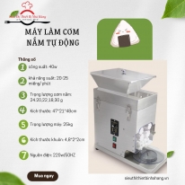 Máy làm cơm cuộn tự động – Giải pháp tối ưu cho mô hình kinh doanh sushi, kimbap